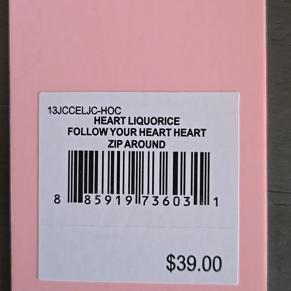Juicy Couture Heart-Shaped Wristlet